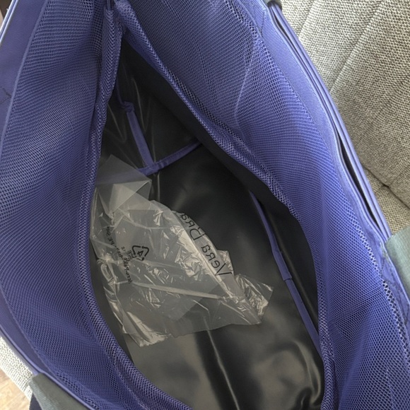 Vera Bradley Purple NWT Drawstring Family Tote Bag - Picture 4 of 7